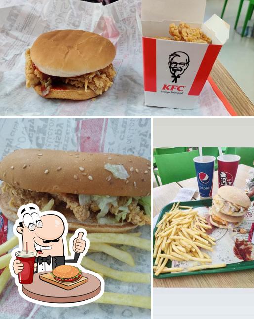 Treat yourself to a burger at KFC