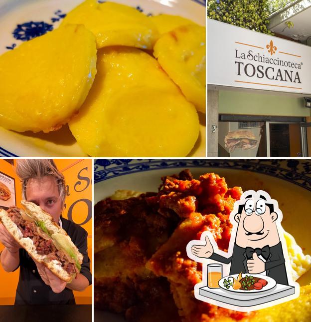 Cibo al La Schiaccinoteca Toscana