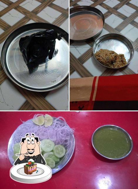 Chocolate cake at Laziz Family Restaurant