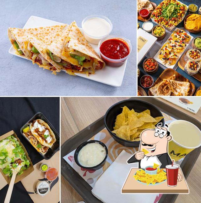 Nachos at Maiz Mexican Kitchen Lower Parel