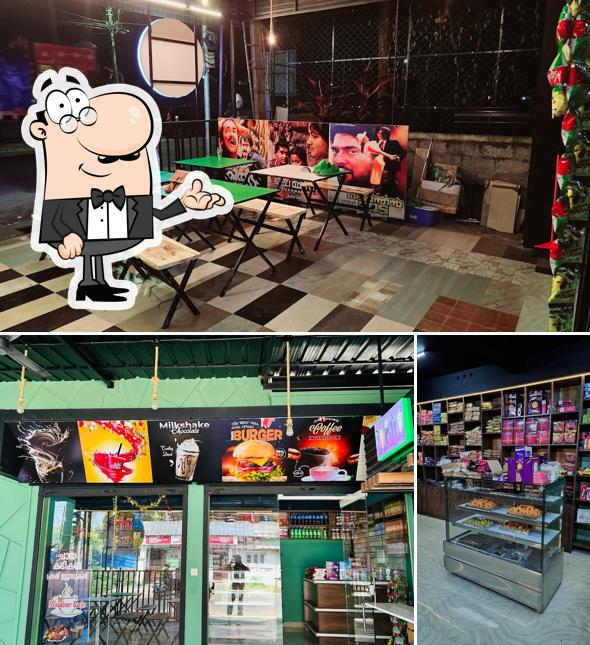 The interior of Malabar Cafe