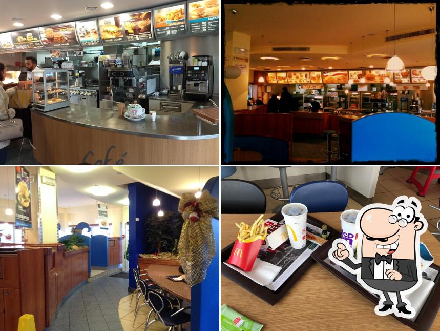 Gli interni di McDonald's