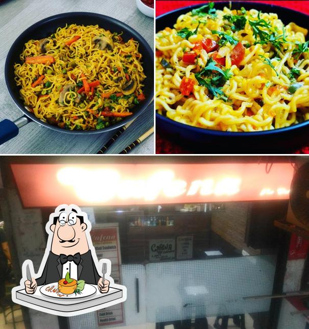 The picture of Mr. Bean cafe & Restaurant’s food and exterior