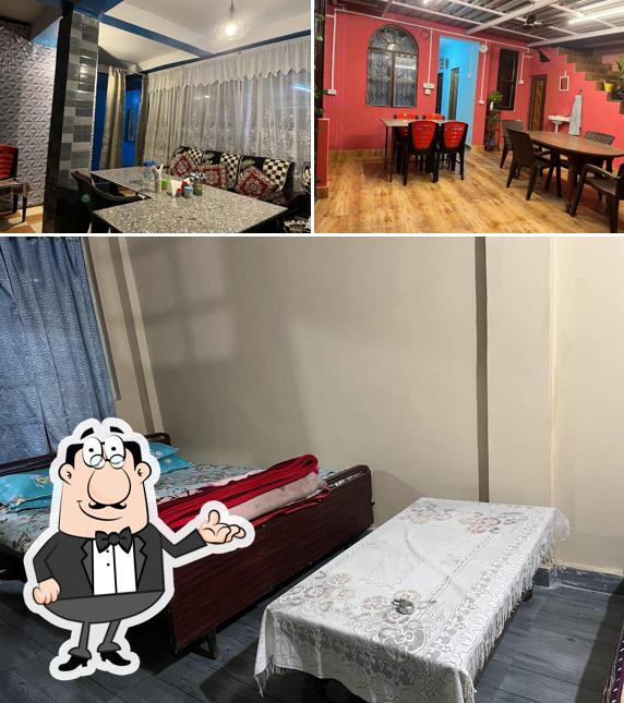 The interior of PRADHAN HOTEL, (Resturant & Home stay)- Melli Bazzar, NH10