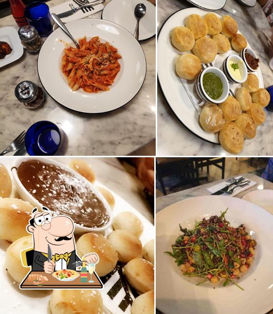 Food at PizzaExpress