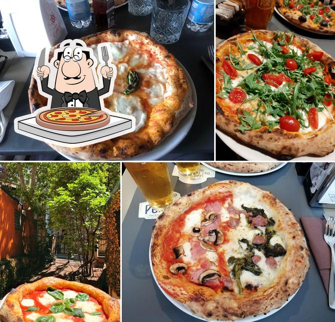 Ordina tra le molte varianti di pizza