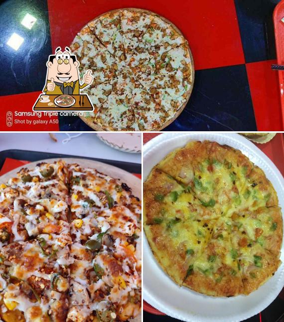 Pick pizza at Pizza's Express