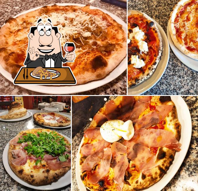 Scegli una pizza a Pizzeria Spaghetteria Capriccio