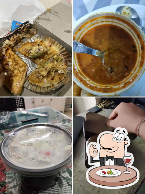 Food at Sri Narsing Bhelpuri , Pav Bhaji, chat , chinese & Italian