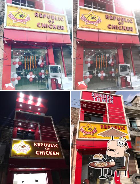 The exterior of Republic Of Chicken