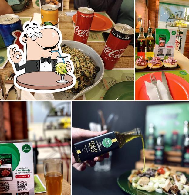 Order a drink from the menu