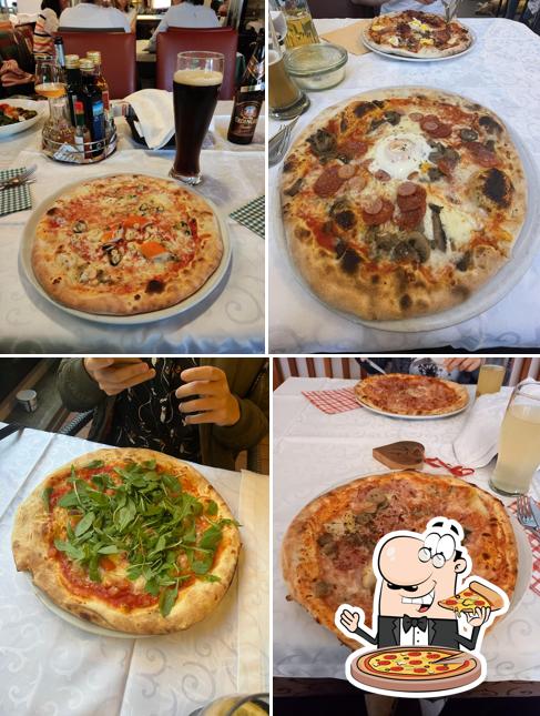 A Ristorante Bar Pizzeria Christl, puoi assaggiare una bella pizza