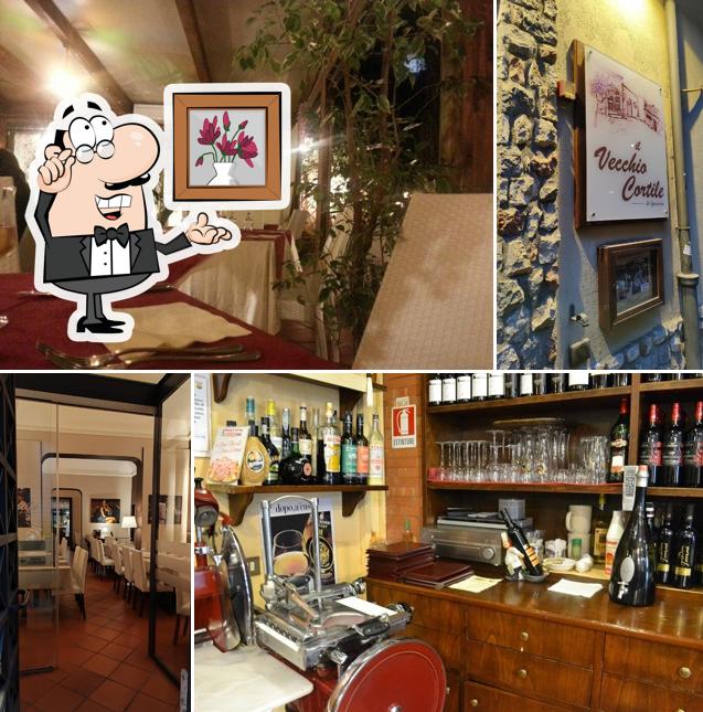 Gli interni di Il Vecchio Cortile