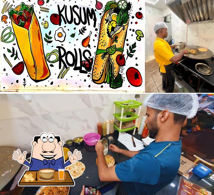 Food at Baap Of Rolls