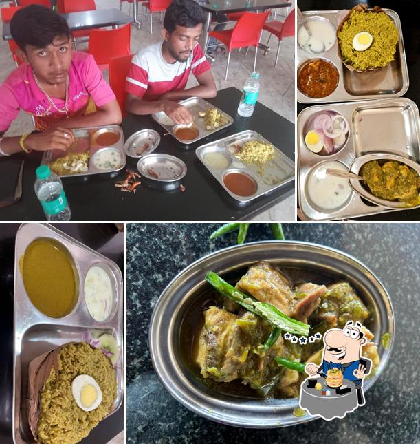 Meals at Magadi biriyani mane