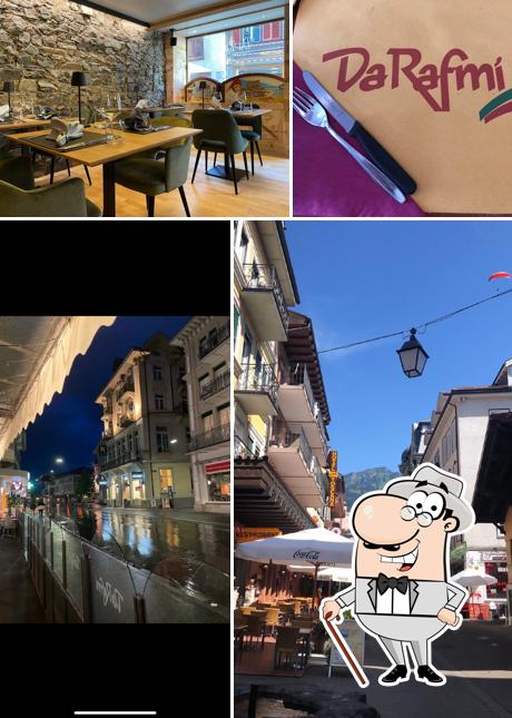 Gli esterni di Trattoria Da Rafmi