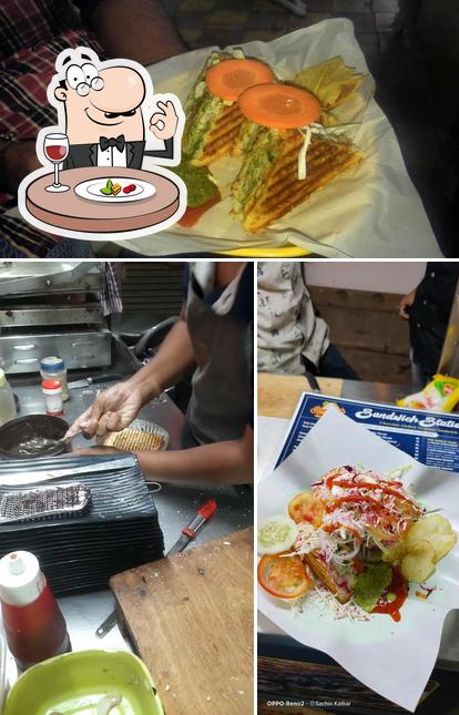Food at Sandwich Station