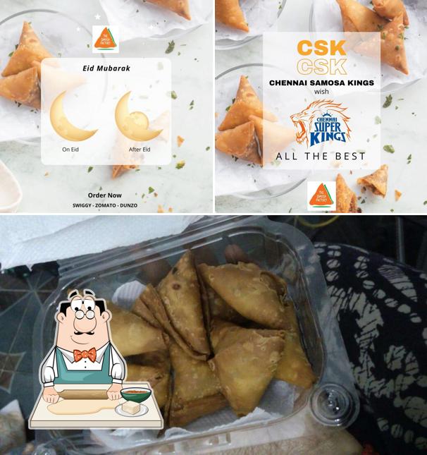 Samosa at The Samosa Factory