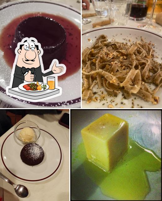 Cibo al Trattoria Il Borgo