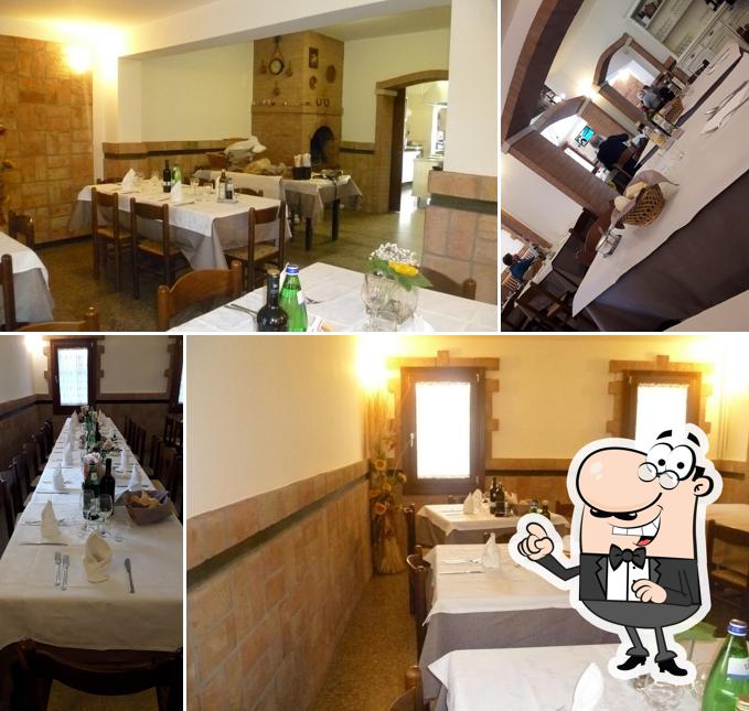 Gli interni di AL PONTE TRATTORIA