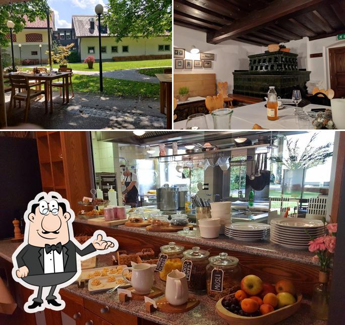 Siediti a un tavolo di Dvor Jezersek Brnik