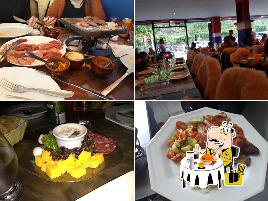 Platos en Royal Fondue Gramado