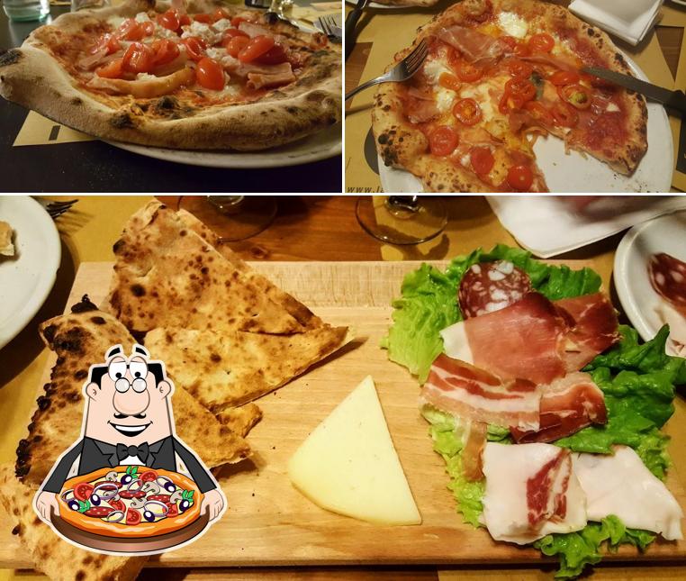 Prenditi tra le molte varianti di pizza