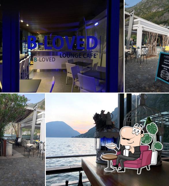 Gli interni di B-Loved LoungeCafè