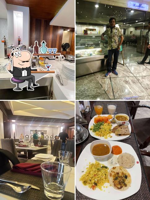 The interior of Blue Coriander