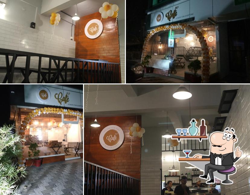 The interior of Cafe 143