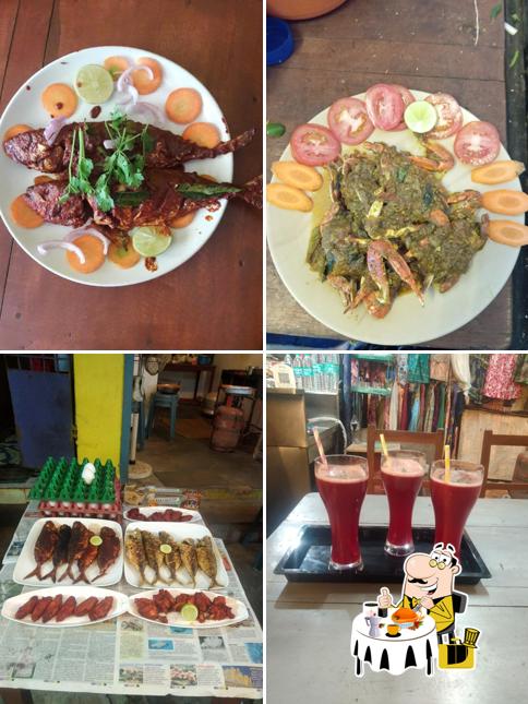 Food at Hamnath Cafe