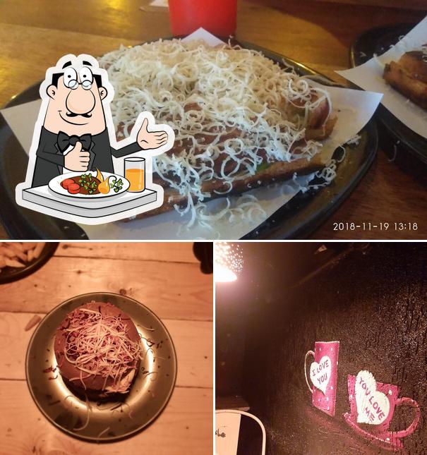 Food at Hashtag cafe and Chinese restaurant