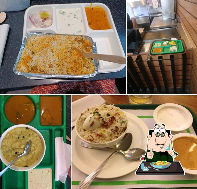 Food at Indian Paradise