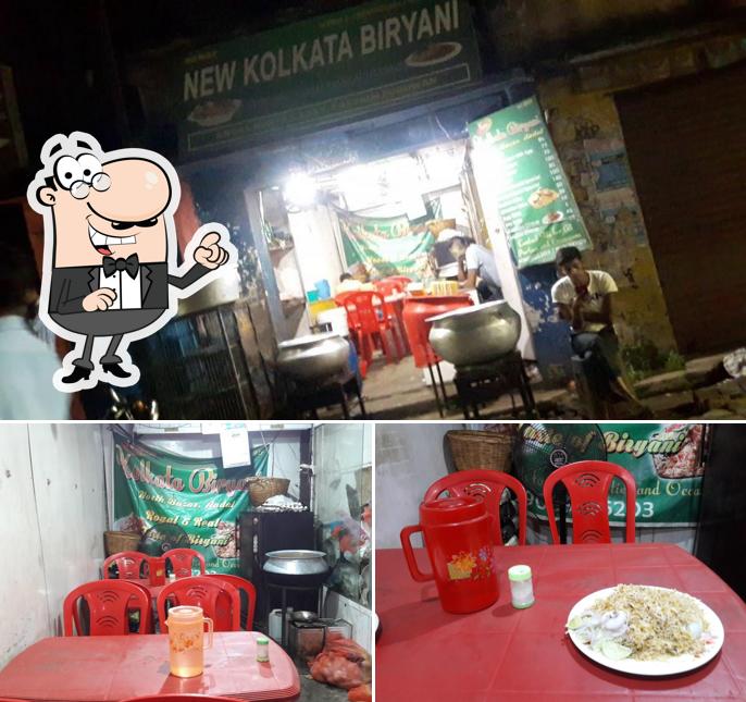 The interior of Kolkata Biryani