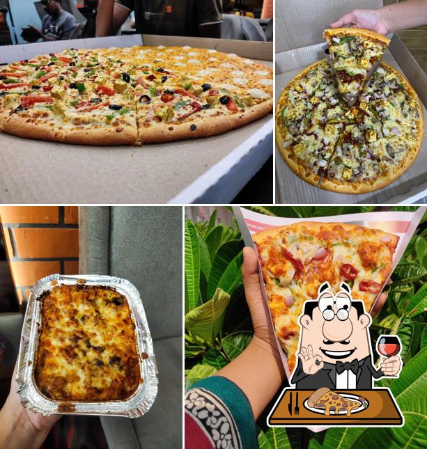 Try out different kinds of pizza