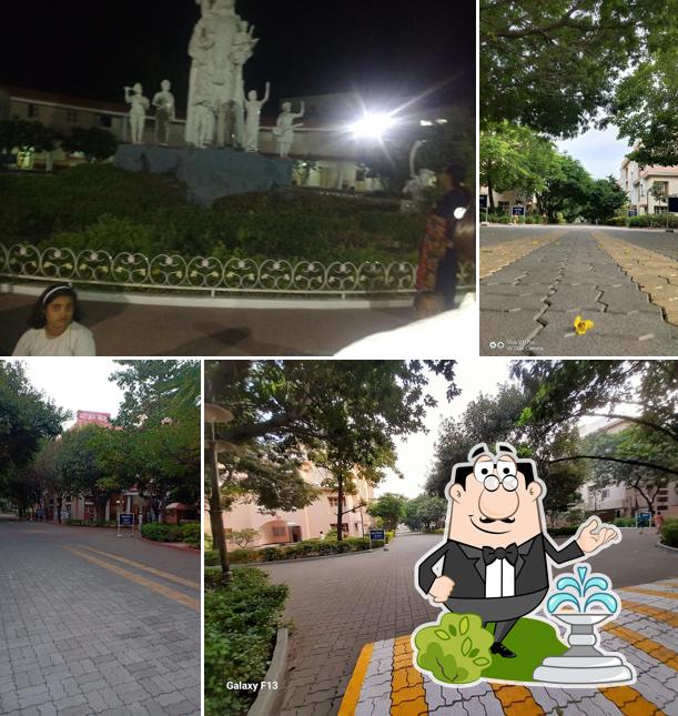 Check out how Anand Vihar Bhojnalaya looks outside