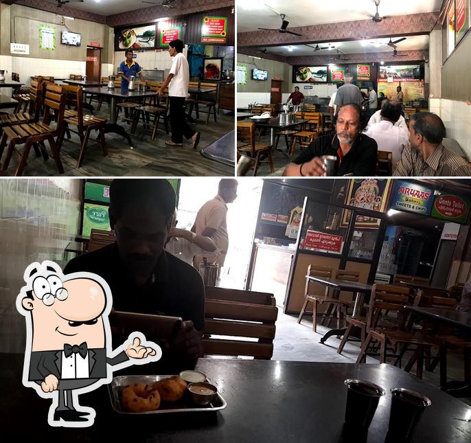 Check out how Aryaas Vegetarian Hotel & Restaurant looks inside