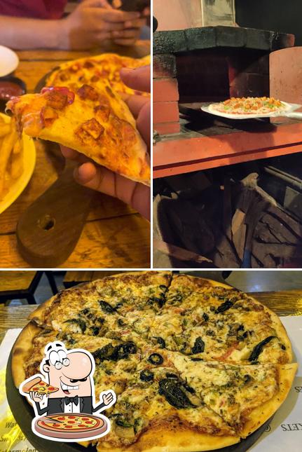Try out pizza at Baked In Goa by The Joint