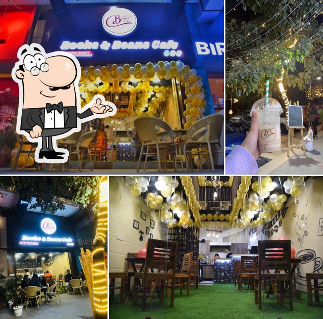 Check out how Books and beans cafe looks inside