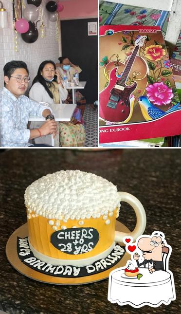 Cake Walk Cafe provides a variety of desserts
