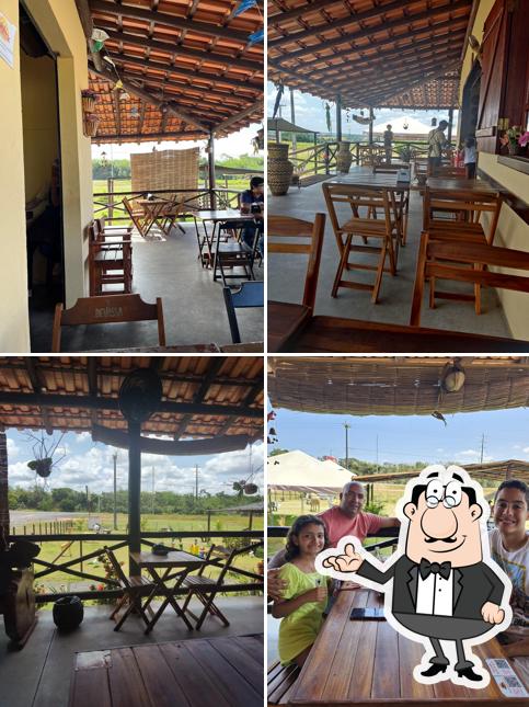 Veja imagens do interior do Dona Nininha Churrascaria