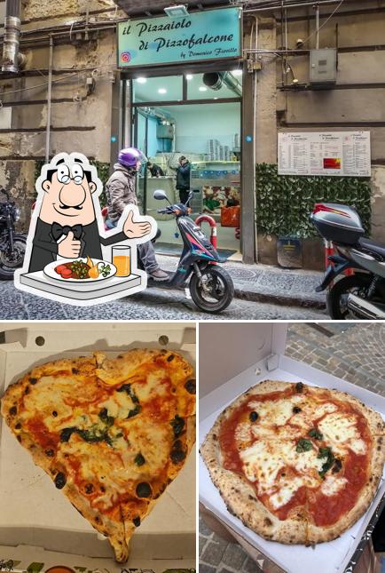 Tra le diverse cose da Il Pizzaiolo di Pizzofalcone si possono trovare la cibo e esterno