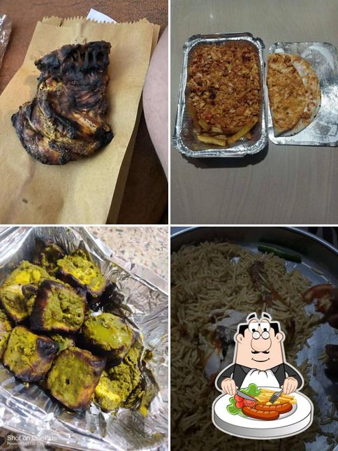 Food at Maedah Central kitchen