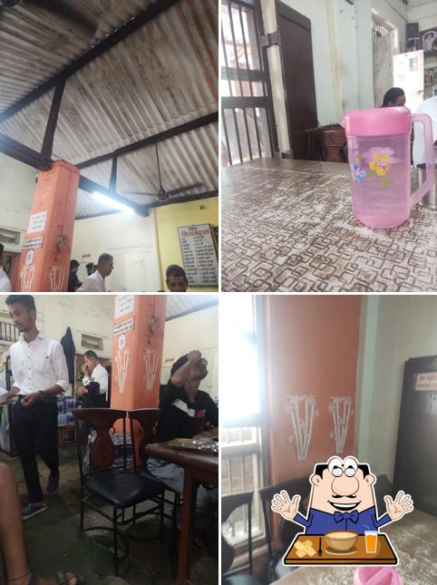 The image of Nityanand hotel’s food and interior