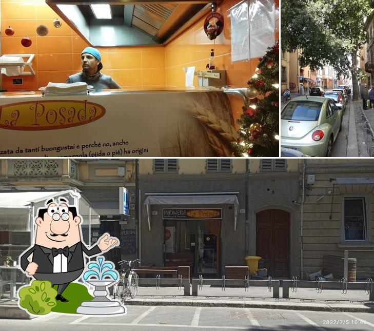 Gli esterni di Piadineria La Posada