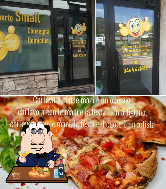 Bruschette al Pizzeria d'asporto SMAIL