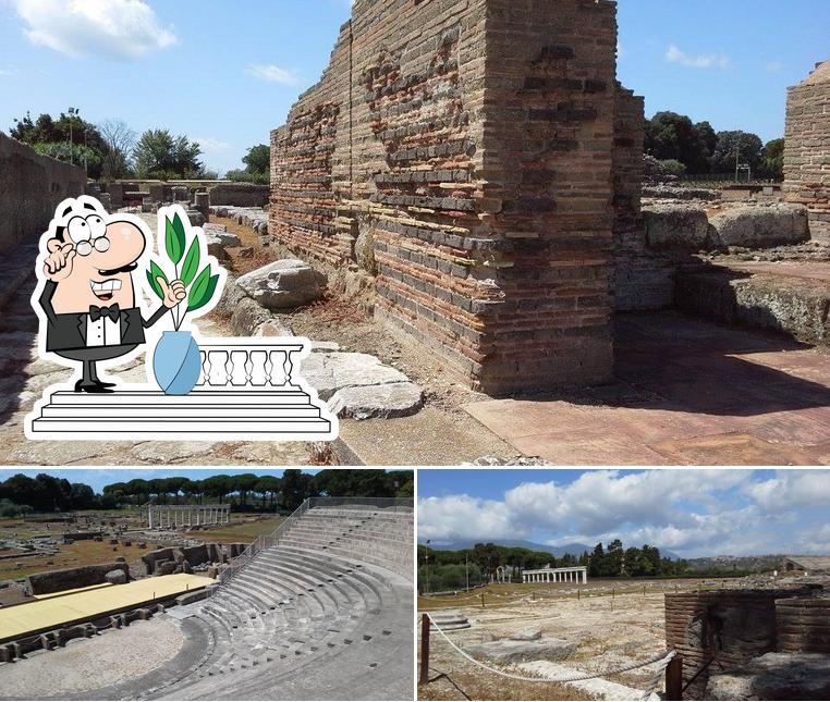 Gli esterni di Ristorante Teatro Romano Latina