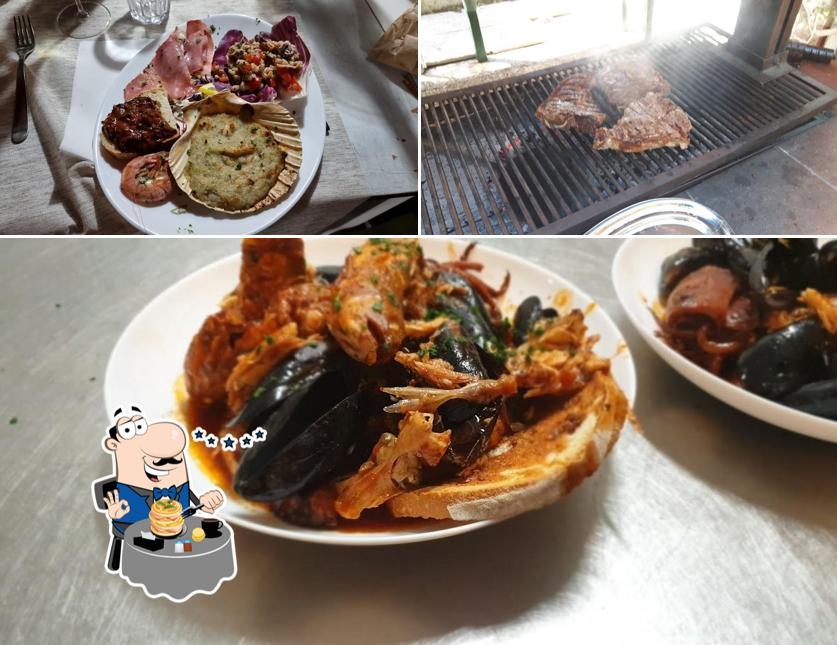Platti al Ristorante Camping pineta