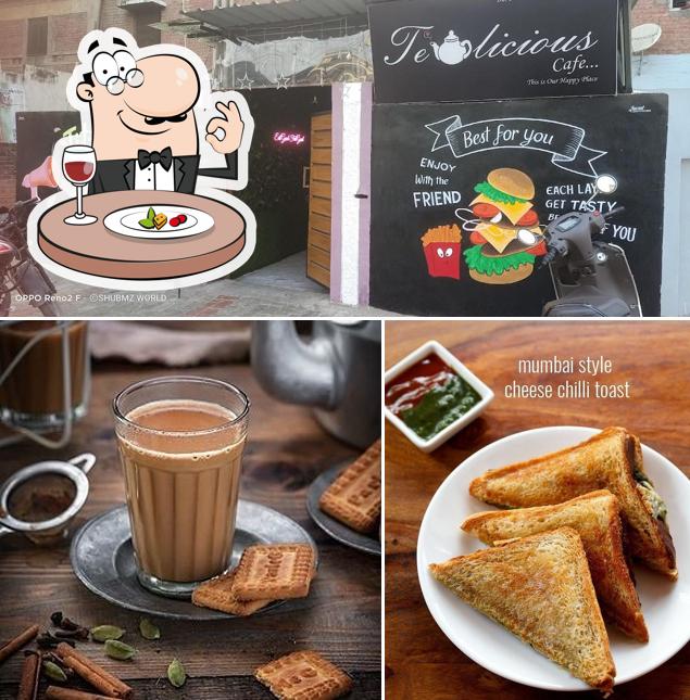Food at Tealicious Cafe