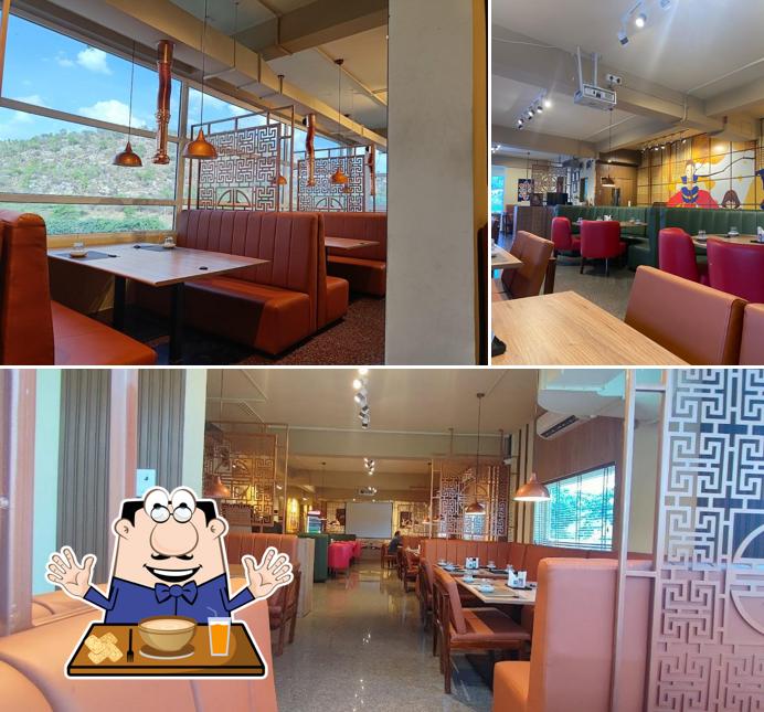 Food at Time Korean Restaurant